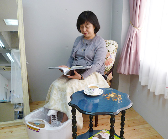 デトックスの様子